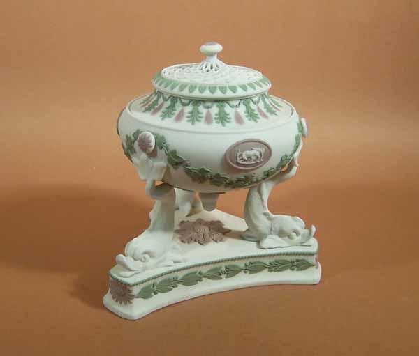 Pair of Incense Burners and Covers